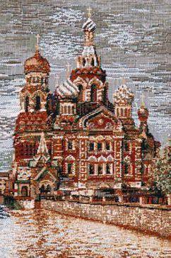 Набор для вышивания крестом «Санкт-Петербург. Храм Спаса-на-крови» (1548)